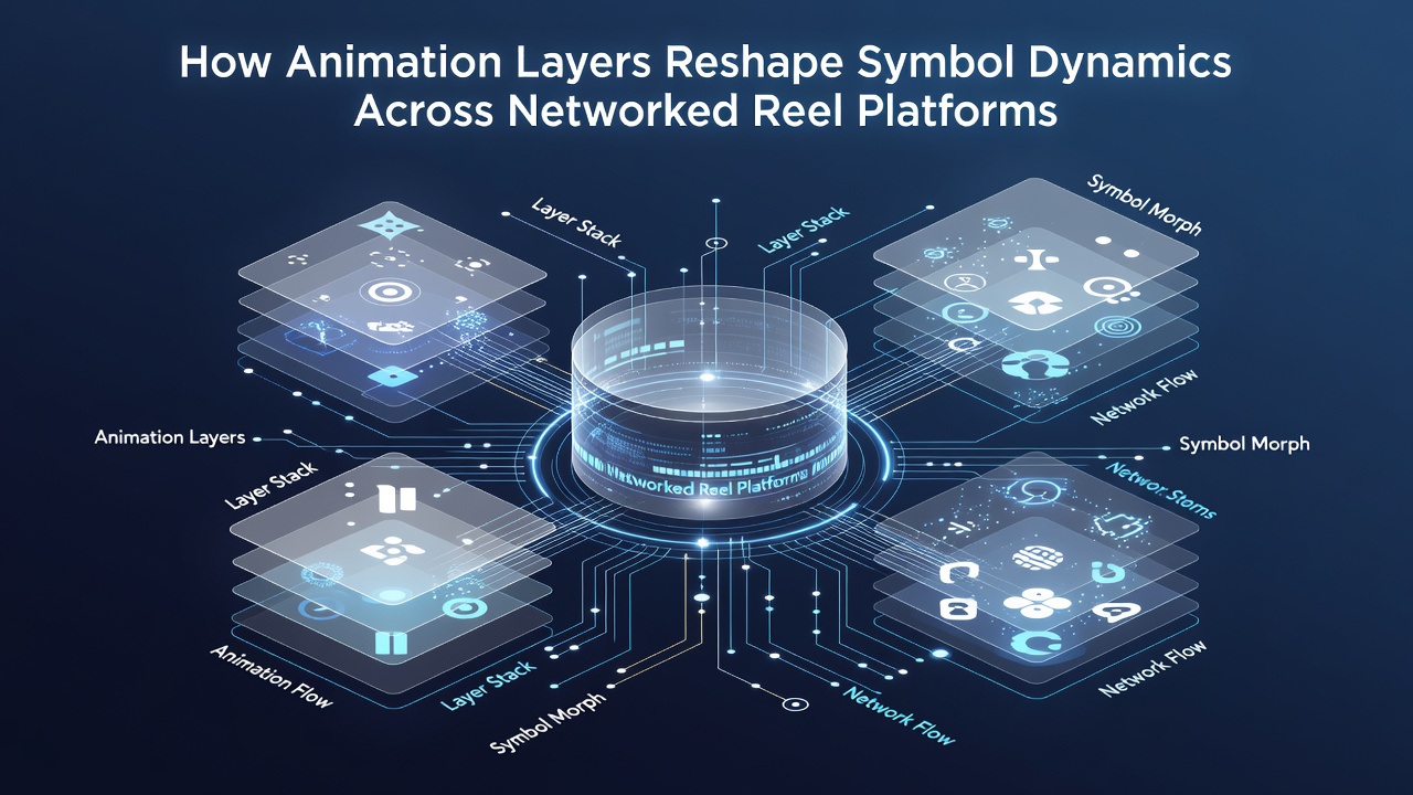 Detailansicht von Symbolanimationen und Netzwerksynchronisation in Reel-Plattformen