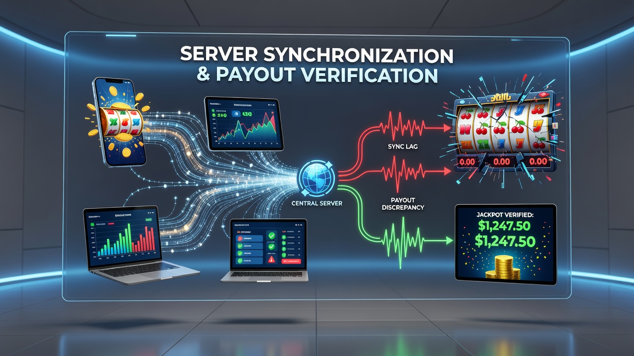 Server-Synchronisation in Multi-Geräte-Slot-Sitzungen mit Fokus auf Echtzeit-Datenabgleich